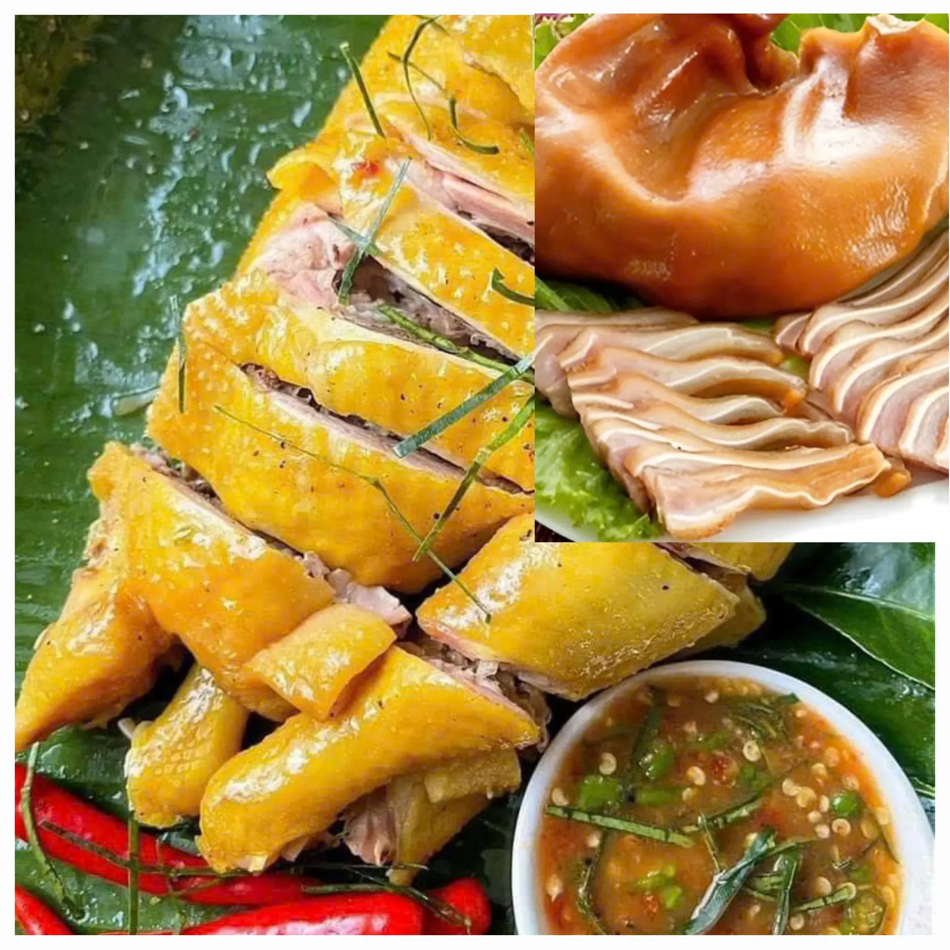 Hình ảnh COM BO 10 : NỮA CON GÀ + 200_ 300 G TAI HEO