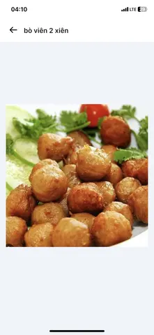 Hình ảnh bò viên-2 xiên