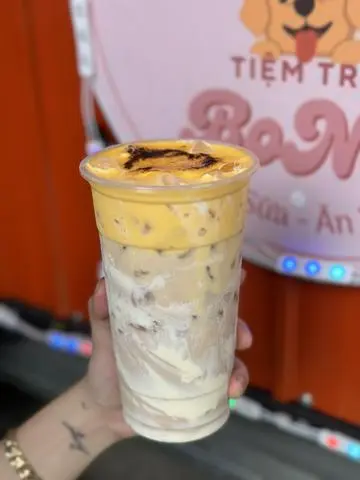 Hình ảnh Trà Sữa Kem Trứng Nướng Phô Mai 