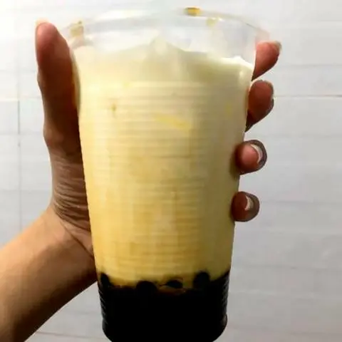 Hình ảnh Sữa tươi đường đen khúc bạch