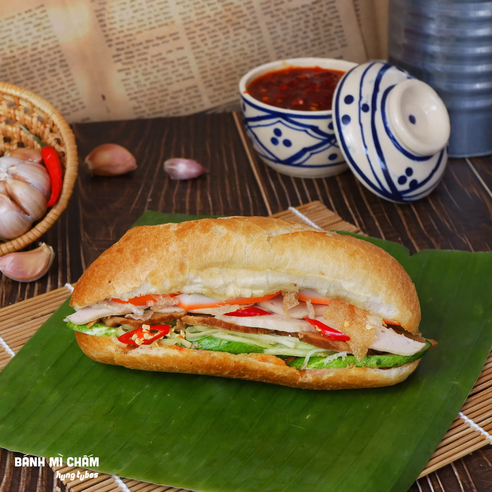 Hình ảnh Bánh mì thịt kho