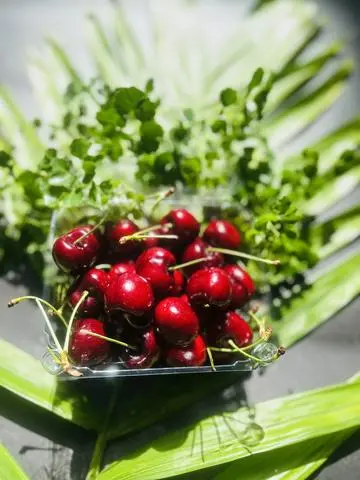 Hình ảnh Cherry Mỹ Rửa Sạch - Hộp 500g