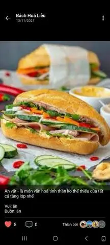 Hình ảnh combo Bánh mì chả  cốm ruốc sữa  đậu nành