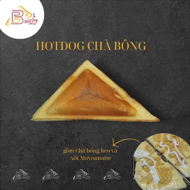 Hình ảnh Hotdog chà bông