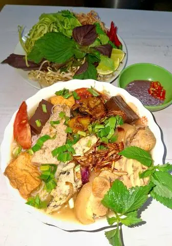 Hình ảnh Canh bún chả cua