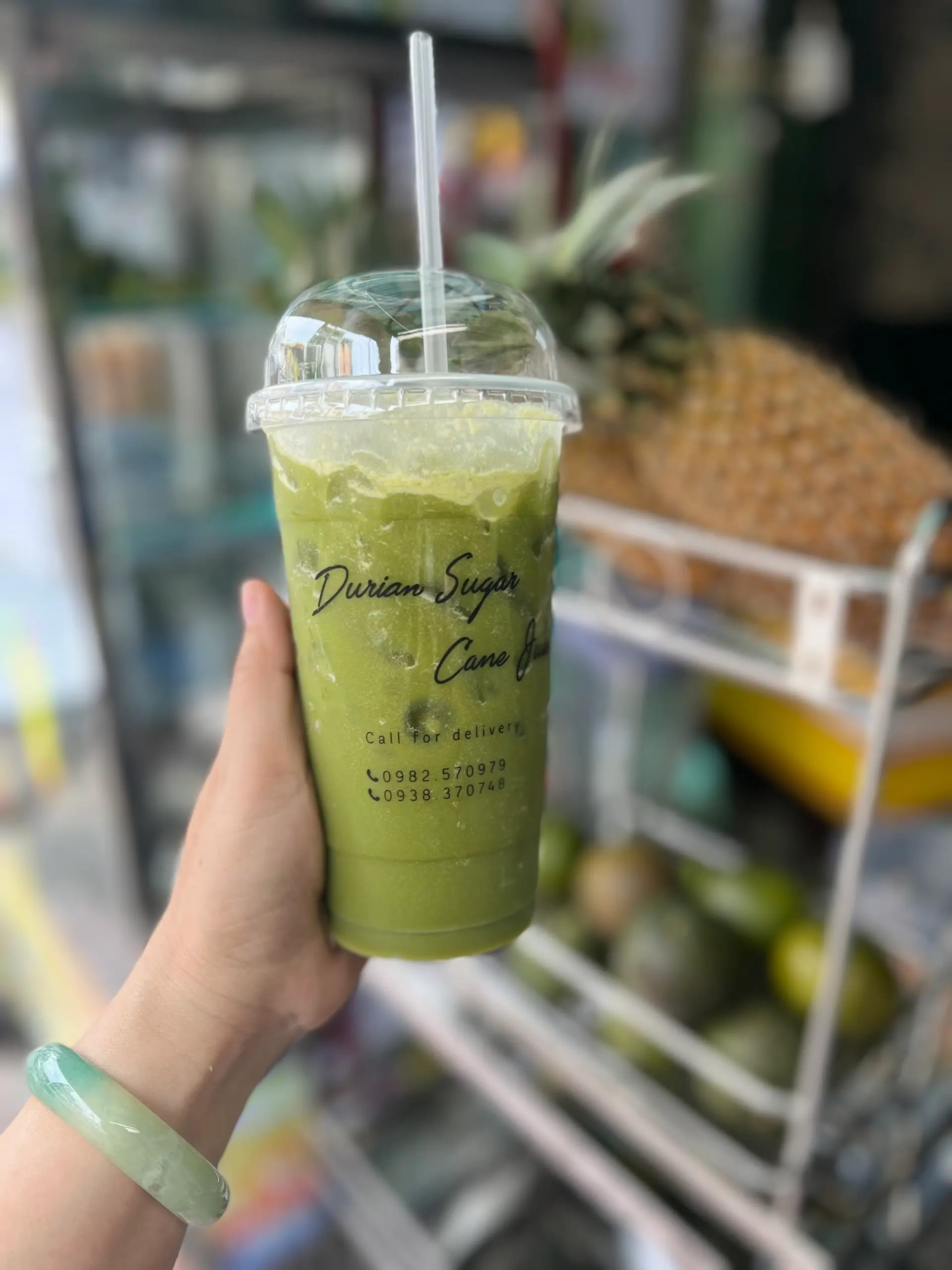 Hình ảnh Rau má - sầu riêng