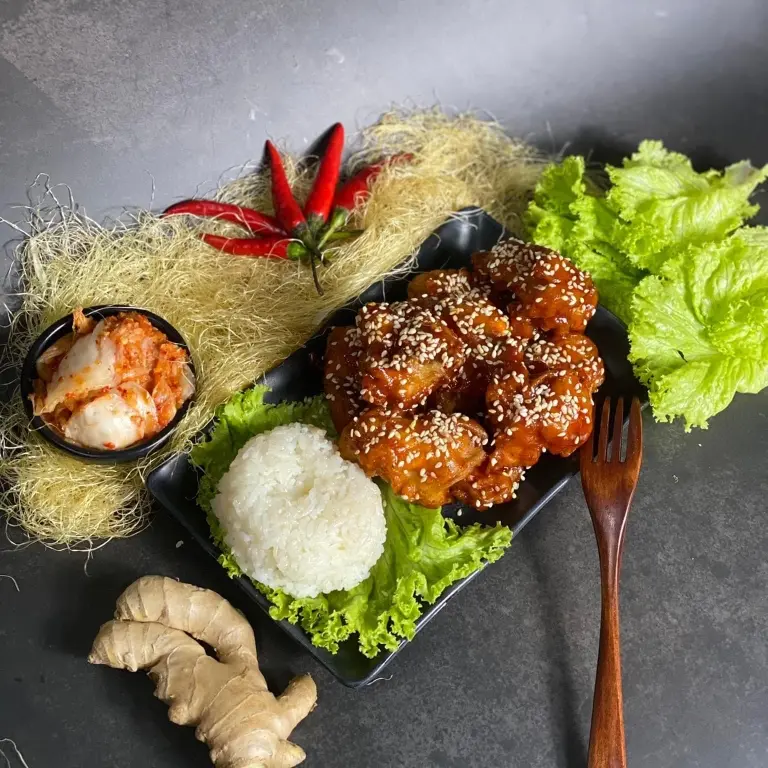 Hình ảnh Gà sốt chua ngọt