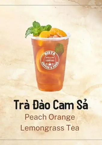 Hình ảnh Trà đào cam sả