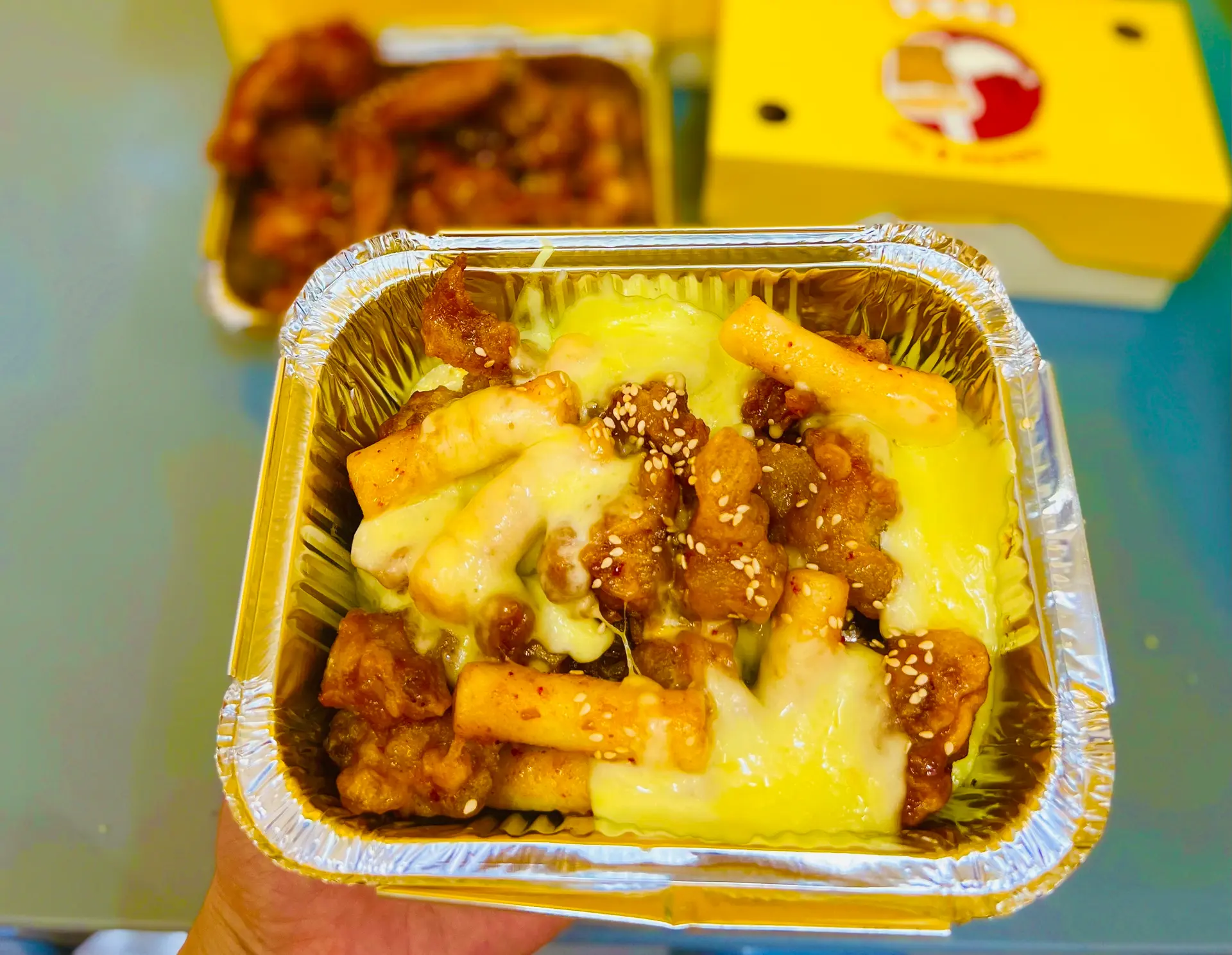 Hình ảnh Gà popcorn phô mai chảy