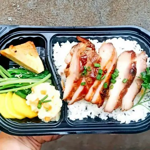 Hình ảnh Gà Xông Khói Teriyaki Bento