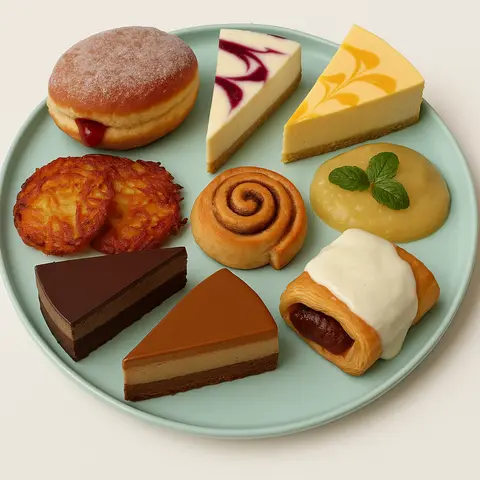 Hình ảnh Set ăn nhẹ cho trà chiều hoặc giờ giải lao tại văn phòng - Snack set for afternoon tea or office break