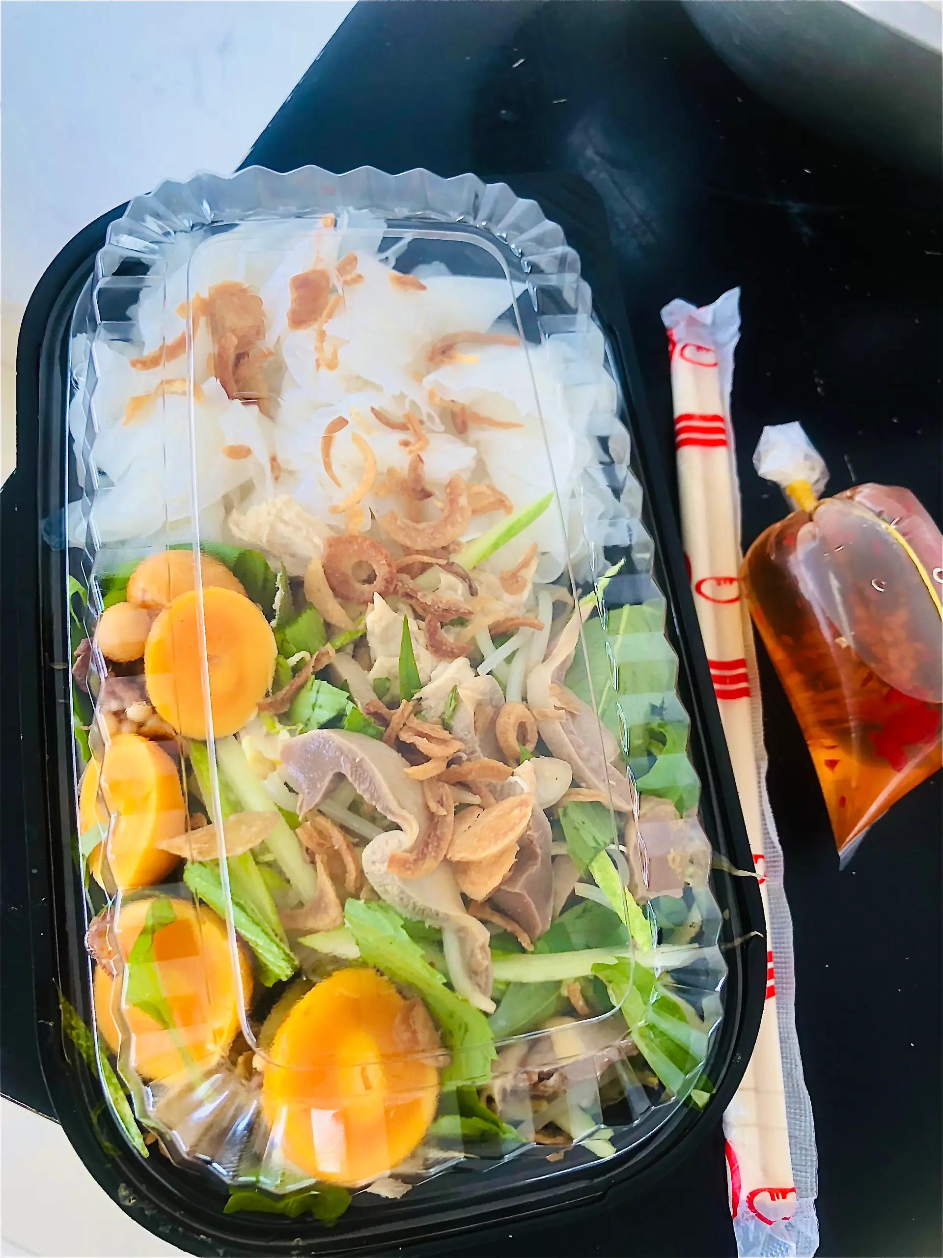 Hình ảnh Bánh ướt lòng gà đặt biệt