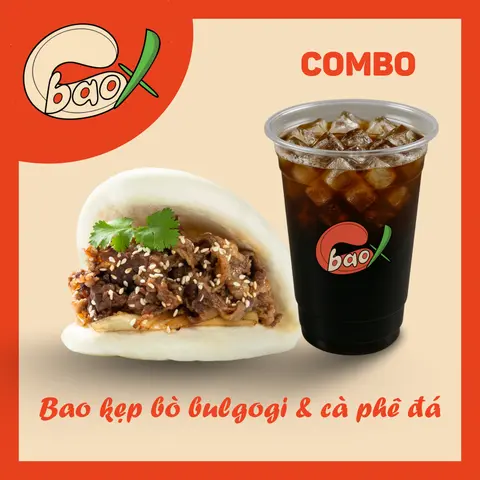 Hình ảnh Bao kẹp bò Bulgogi & Cà phê đá