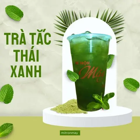 Hình ảnh Trà Tác Thái Xanh 
