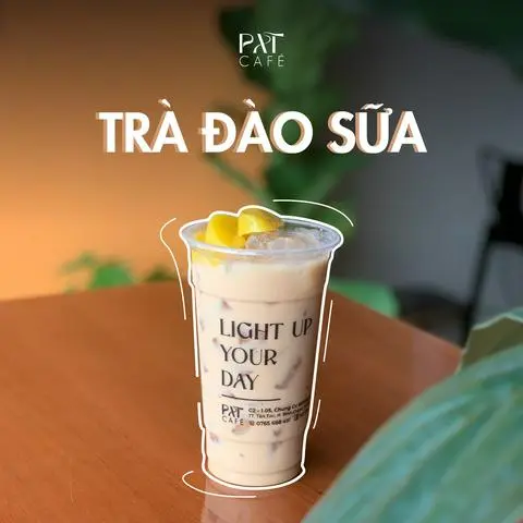 Hình ảnh Trà Đào sữa