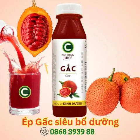 Hình ảnh Gấc ép tươi