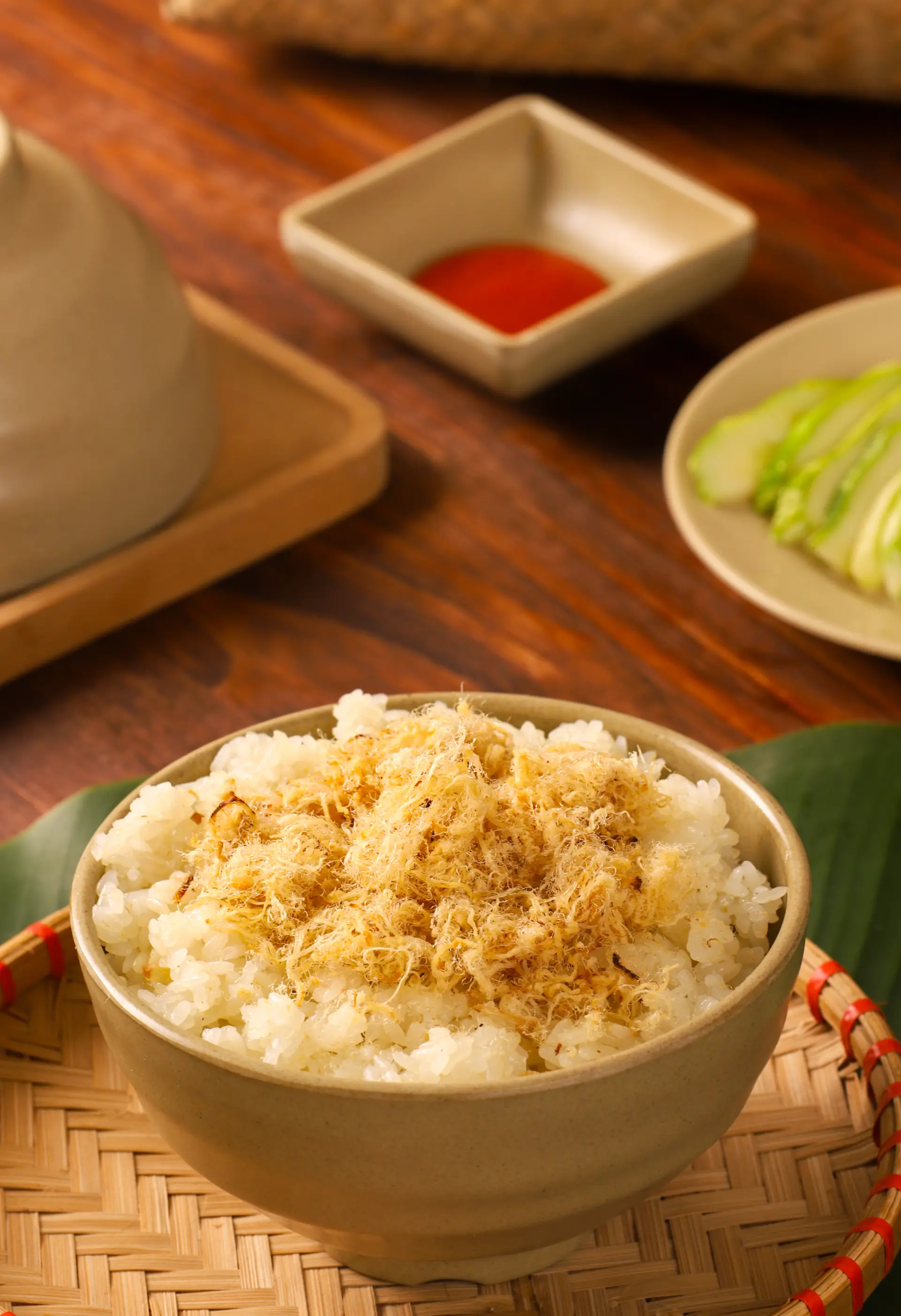 Hình ảnh Xôi trắng ruốc