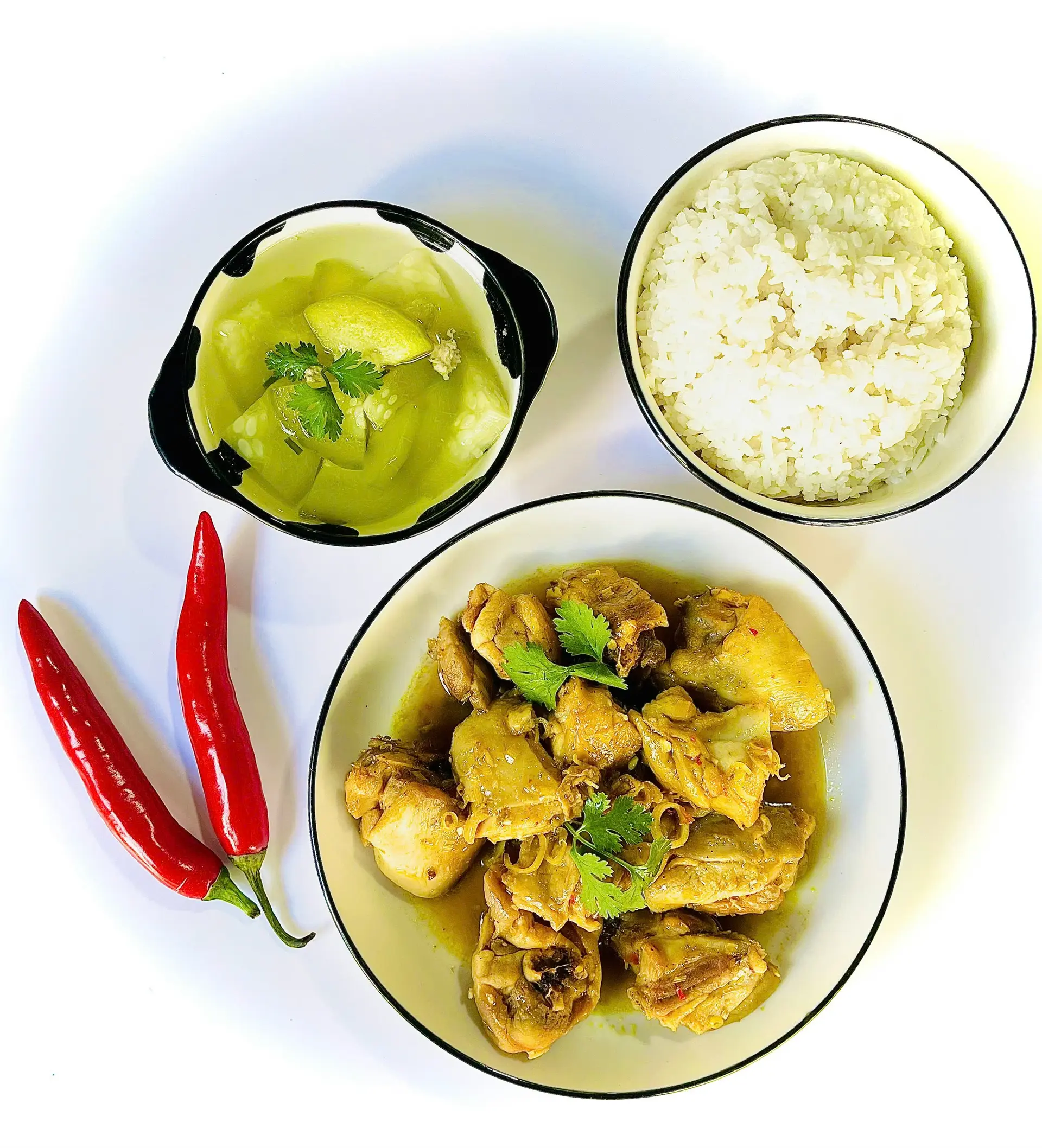 Hình ảnh Cơm Gà kho sả ớt