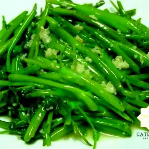 Hình ảnh Rau muống xào tỏi