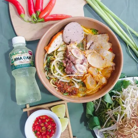 Hình ảnh Combo chất - bún bò đặc biệt -nha đam mát lạnh - yaourt phô mai