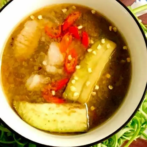 Hình ảnh Cơm cá hú kho mắm