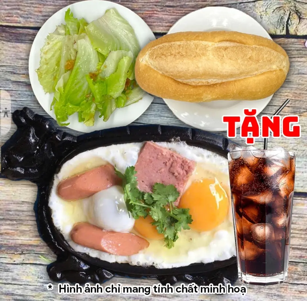 Hình ảnh Ốp La 5 Món (Tặng 1 Coca)