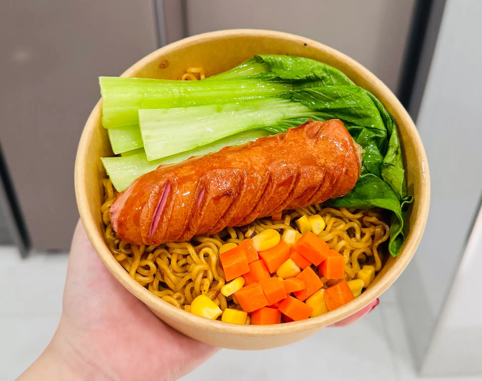 Hình ảnh Mì xúc xích