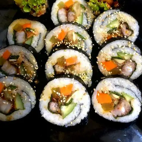 Hình ảnh 김밥 삼겹살 . Cơm cuộn ba chỉ heo