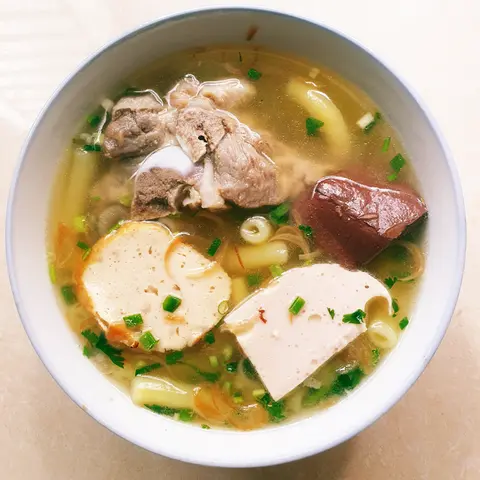 Hình ảnh nui xương chả 