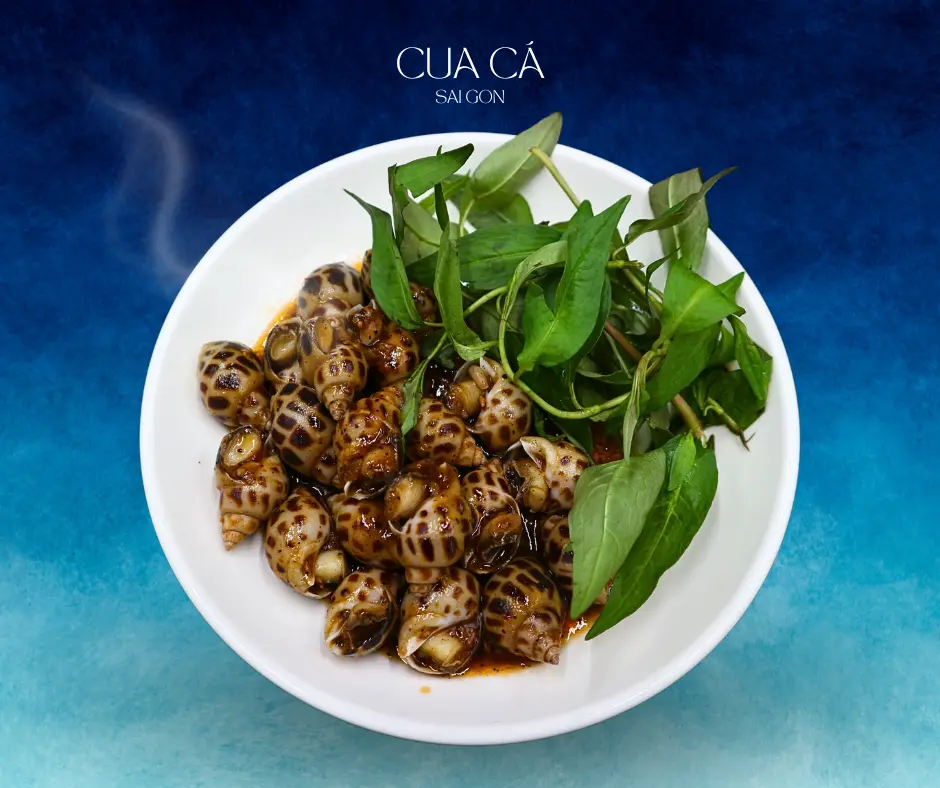 Hình ảnh Ốc Hương Sốt Tiêu Đen 150gr