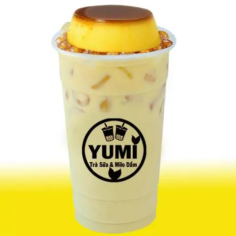 Hình ảnh Trà Sữa Trân Châu Bánh Flan (Size 700ml)