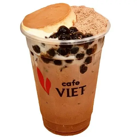 Hình ảnh Milo Dầm Bánh Flan Caramel