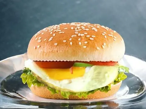 Hình ảnh Hamburger trứng
