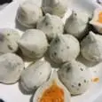Hình ảnh Bánh bao trứng cá hồi