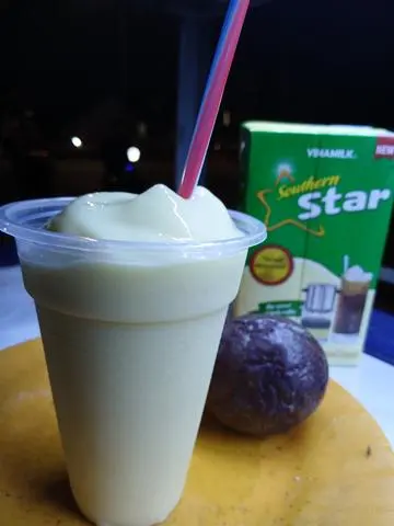 Hình ảnh Sinh tố xoài chanh dây