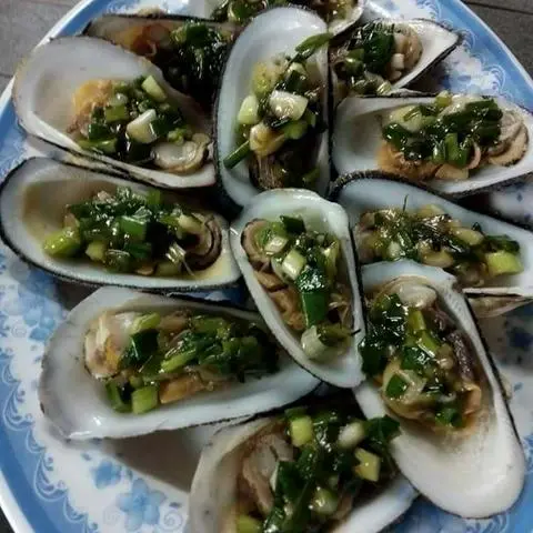 Hình ảnh sò dẹo nướng phô mai