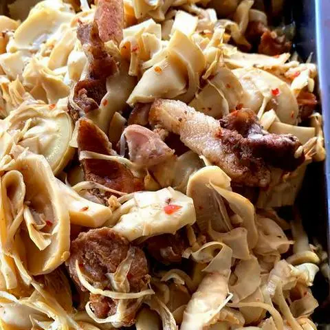 Hình ảnh Cơm thịt kho măng