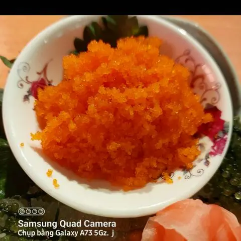 Hình ảnh Sashimi Trứng Tôm