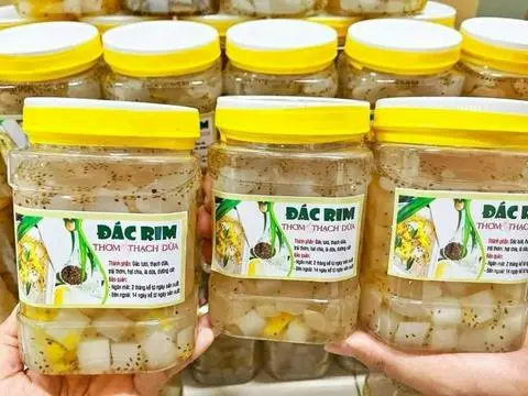 Hình ảnh Đác Rim Thơm Mix Hạt Chia Thạch Dừa 1kg