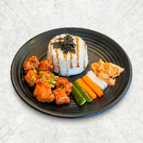 Hình ảnh Cơm Gà Viên Xốt Naban