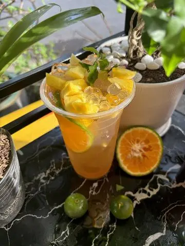 Hình ảnh Trà tắc cam xoài