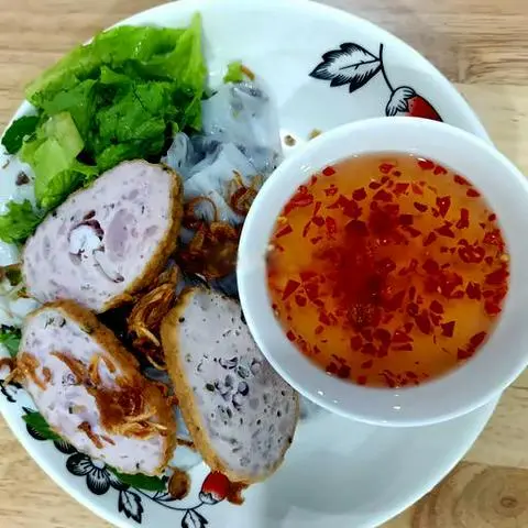 Hình ảnh Bánh cuốn chả mực