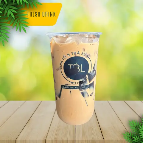 Hình ảnh Trà sữa cà phê sương sáo