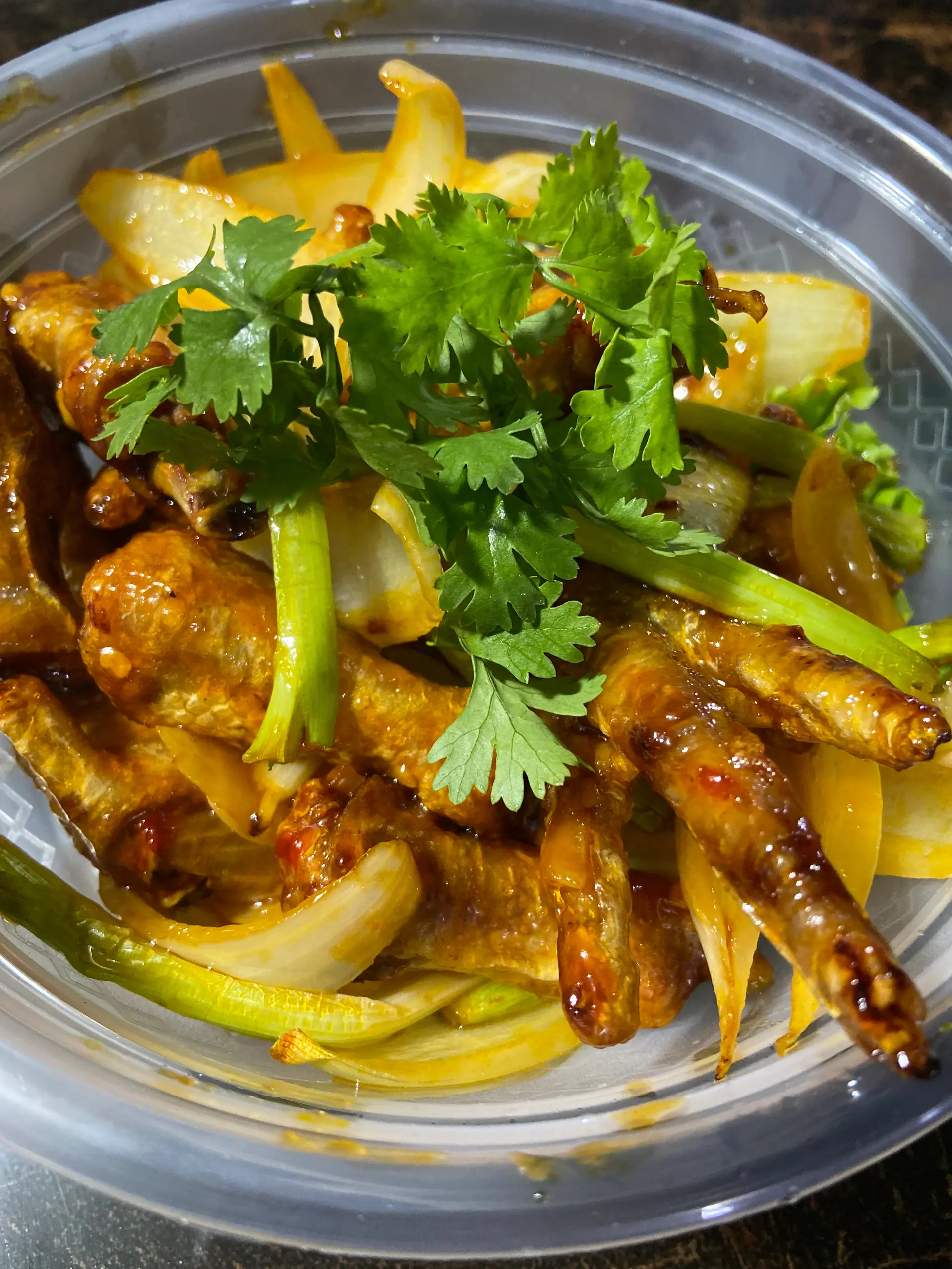 Hình ảnh Chân Gà Chiên Nước Mắm