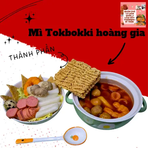 Hình ảnh Mì Tokbokki Hoàng Gia
