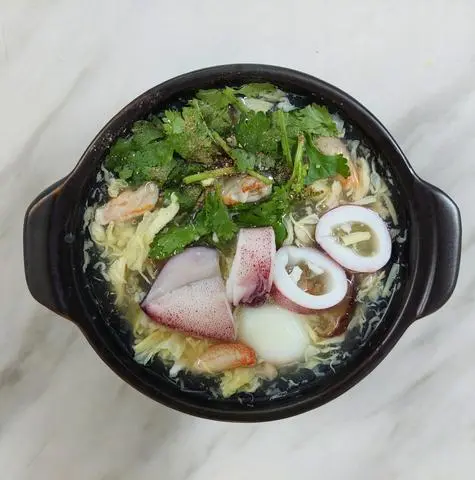Hình ảnh Súp cua mực