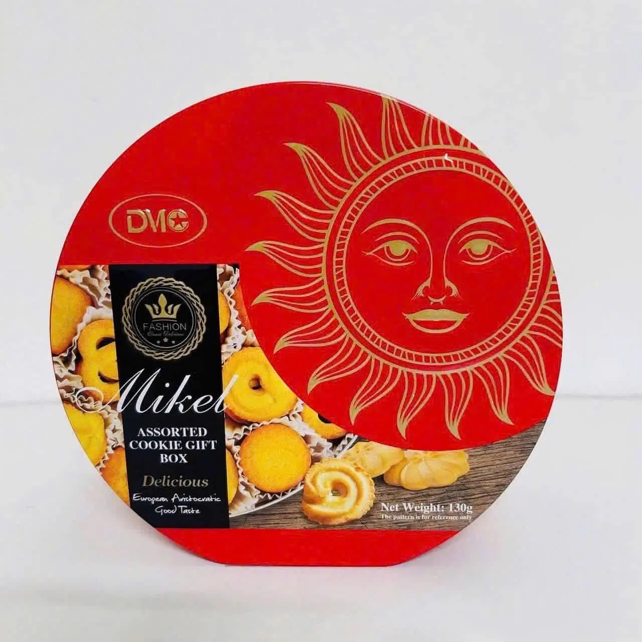 Hình ảnh Bánh quy bơ Cookies Mikel hộp thiếc