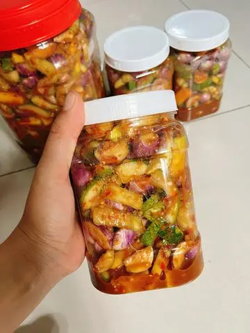 Hình ảnh Mắm dưa cà miền trung