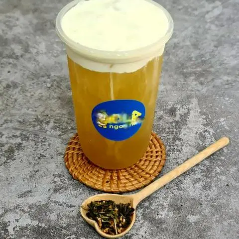 Hình ảnh Trà Gạo Rang Macchiato 