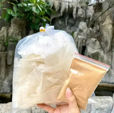 Hình ảnh Bánh Sợ Ủ Bơ Dẻo Mềm Nữa Ký Tặng Muối